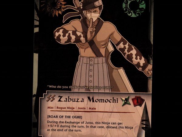 Zabuza Momochi - us034 - NM - Foil - Promo - Naruto CCG - E1-77