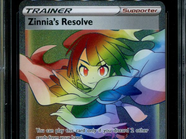 Zinnia's Resolve - 225/203 - CGC 10 - Evolving Skies - Hyper Rare - Pokemon - 91378