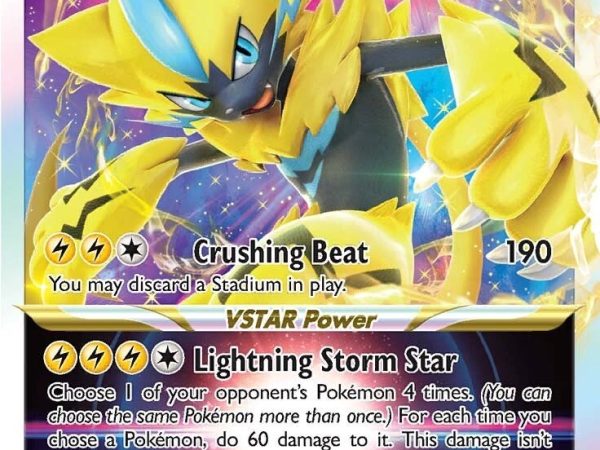 Zeraora VSTAR (055/159) [Sword & Shield: Crown Zenith]