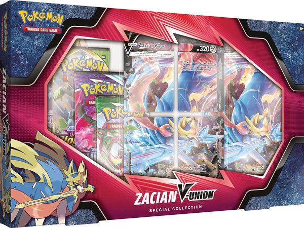 Zacian V-Union Special Collection - Pokemon Collection Box x1 - Sealed - New